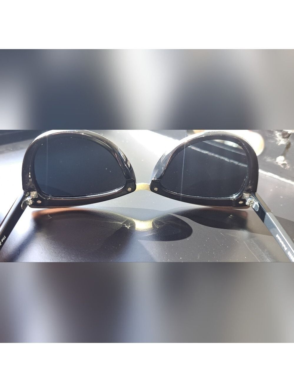 Prive Revaux The Juliette Cat Eye Sunglasses. Black Frames Gold tone Accent. - Picture 9 of 16